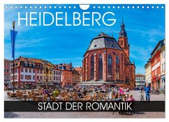 Heidelberg - Stadt der Romantik (Wandkalender 2025 DIN A4 quer), CALVENDO Monatskalender - Calvendo;Thoermer, Val