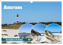 Amrum - Das Paradies in der Nordsee (Wandkalender 2025 DIN A3 quer), CALVENDO Monatskalender