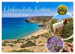 Unberührte Natur im Osten Kretas (Wandkalender 2025 DIN A2 quer), CALVENDO Monatskalender