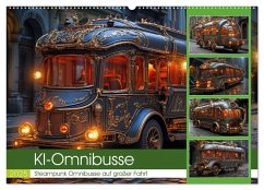 KI-Omnibusse (Wandkalender 2025 DIN A2 quer), CALVENDO Monatskalender