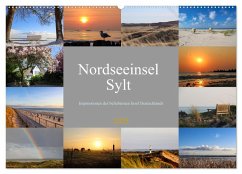 Nodseeinsel Sylt - Impressionen der beliebtesten Insel Deutschlands (Wandkalender 2025 DIN A2 quer), CALVENDO Monatskalender