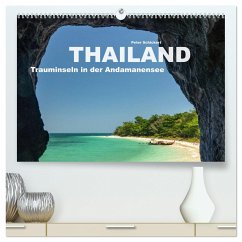 Thailand - Trauminseln in der Andamanensee (hochwertiger Premium Wandkalender 2025 DIN A2 quer), Kunstdruck in Hochglanz