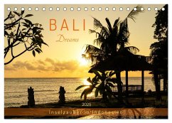 Bali Dreams - Inselzauber in Indonesien (Tischkalender 2025 DIN A5 quer), CALVENDO Monatskalender