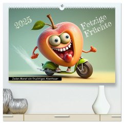 Fetzige Früchte (hochwertiger Premium Wandkalender 2025 DIN A2 quer), Kunstdruck in Hochglanz - Calvendo;DigitalDreamweaver