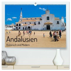 Andalusien, historisch und modern (hochwertiger Premium Wandkalender 2025 DIN A2 quer), Kunstdruck in Hochglanz - Calvendo;Böck, Herbert