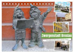 Zwergenstadt Breslau (Tischkalender 2025 DIN A5 quer), CALVENDO Monatskalender