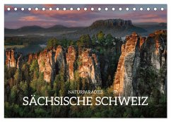 Naturparadies Sächsische Schweiz (Tischkalender 2025 DIN A5 quer), CALVENDO Monatskalender - Calvendo;Becker, Stefan