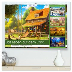 Das Leben auf dem Land (hochwertiger Premium Wandkalender 2025 DIN A2 quer), Kunstdruck in Hochglanz