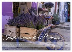 Impressionen der Provence (Wandkalender 2025 DIN A2 quer), CALVENDO Monatskalender