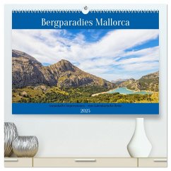 Bergparadies Mallorca (hochwertiger Premium Wandkalender 2025 DIN A2 quer), Kunstdruck in Hochglanz - Calvendo;Rosier (Videografic), Thomas