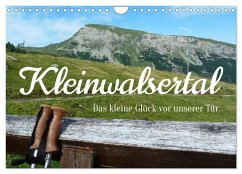 Kleinwalsertal - Das kleine Glück vor unserer Tür (Wandkalender 2025 DIN A4 quer), CALVENDO Monatskalender