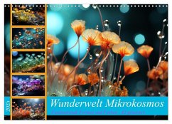 Wunderwelt Mikrokosmos (Wandkalender 2025 DIN A3 quer), CALVENDO Monatskalender