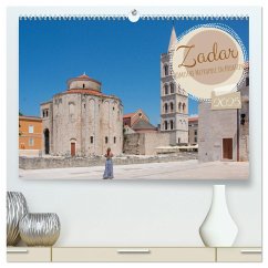 Zadar - Römische Metropole in Kroatien (hochwertiger Premium Wandkalender 2025 DIN A2 quer), Kunstdruck in Hochglanz
