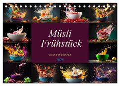 Müsli Frühstück (Tischkalender 2025 DIN A5 quer), CALVENDO Monatskalender