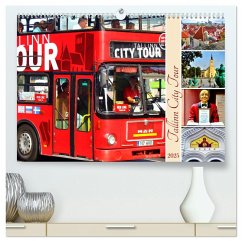 Tallinn City Tour (hochwertiger Premium Wandkalender 2025 DIN A2 quer), Kunstdruck in Hochglanz