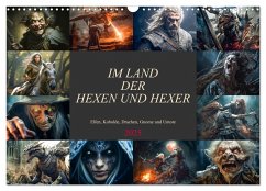 Im Land der Hexen und Hexer (Wandkalender 2025 DIN A3 quer), CALVENDO Monatskalender - Calvendo;Meutzner, Dirk