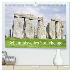 Geheimnisvolles Stonehenge (hochwertiger Premium Wandkalender 2025 DIN A2 quer), Kunstdruck in Hochglanz - Calvendo;Gregoropoulos, Mary