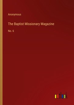 Cover The Baptist Missionary Magazine