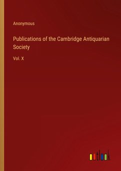 Publications of the Cambridge Antiquarian Society