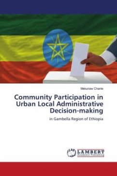 Community Participation in Urban Local Administrative Decision-making - Chanie, Mekuriaw