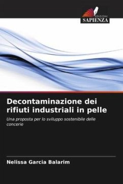 Decontaminazione dei rifiuti industriali in pelle - Garcia Balarim, Nelissa