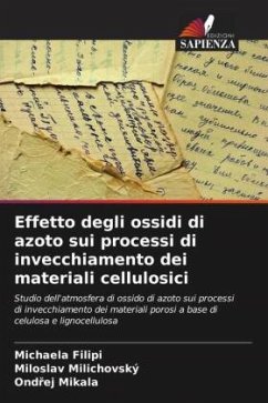 Effetto degli ossidi di azoto sui processi di invecchiamento dei materiali cellulosici - Filipi, Michaela;Milichovský, Miloslav;Mikala, Ondrej