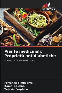 Cover Piante medicinali: Proprietà antidiabetiche