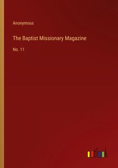 Cover The Baptist Missionary Magazine