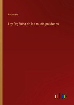 Ley Orgánica de las municipalidades