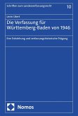 Die Verfassung für Württemberg-Baden von 1946 (eBook, PDF)