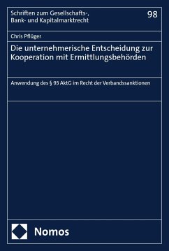 Cover Die unternehmerische Entscheidung zur Kooperation mit Ermittlungsbehörden (eBook, PDF)