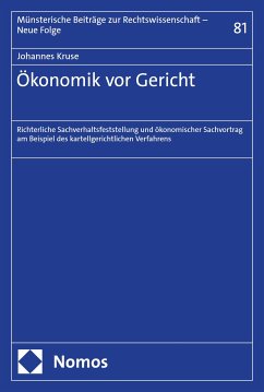 Ökonomik vor Gericht (eBook, PDF) - Kruse, Johannes