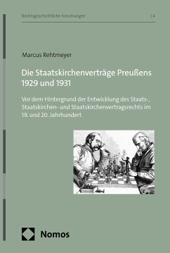 Die Staatskirchenverträge Preußens 1929 und 1931 (eBook, PDF) - Rehtmeyer, Marcus