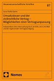 Umsatzsteuer und der zivilrechtliche Vertrag - Möglichkeiten einer Vertragsanpassung (eBook, PDF)