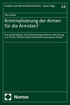 Kriminalisierung der Armen für die Ärmsten? (eBook, PDF) - Hanke, Nico