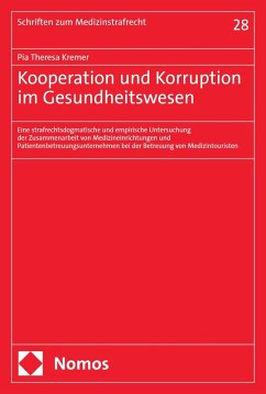 Kooperation und Korruption im Gesundheitswesen (eBook, PDF) - Kremer, Pia Theresa