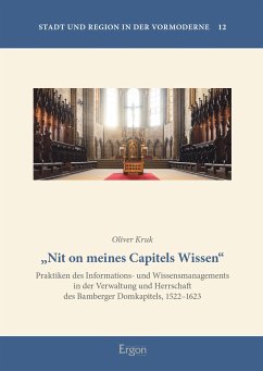 „Nit on meines Capitels Wissen“ (eBook, PDF) - Kruk, Oliver