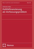 Politikfinanzierung als Verfassungsproblem (eBook, PDF)