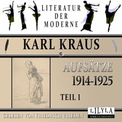 Aufsätze 1914-1925 - Teil 1 (MP3-Download) - Kraus, Karl