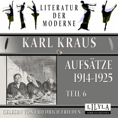 Aufsätze 1914-1925 - Teil 6 (MP3-Download) - Kraus, Karl