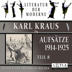 Aufsätze 1914-1925 - Teil 8 (MP3-Download) - Kraus, Karl