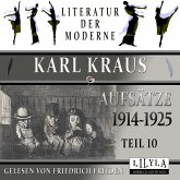Aufsätze 1914-1925 - Teil 10 (MP3-Download)
