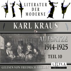 Aufsätze 1914-1925 - Teil 10 (MP3-Download) - Kraus, Karl