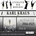 Aufsätze 1914-1925 - Teil 11 (MP3-Download)
