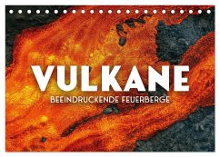 Vulkane - Beeindruckende Feuerberge (Tischkalender 2025 DIN A5 quer), CALVENDO Monatskalender