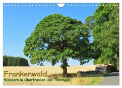 Frankenwald - Wandern in Oberfranken und Thüringen (Wandkalender 2025 DIN A4 quer), CALVENDO Monatskalender - Calvendo;Gillner, Martin