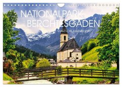 Nationalpark Berchtesgaden- Magische Augenblicke (Wandkalender 2025 DIN A4 quer), CALVENDO Monatskalender