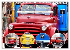 LKW Veteranen - Oldtimer der Marke Dodge in Kuba (Wandkalender 2025 DIN A3 quer), CALVENDO Monatskalender