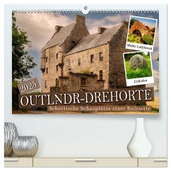 Outlndr-Drehorte (hochwertiger Premium Wandkalender 2025 DIN A2 quer), Kunstdruck in Hochglanz - Calvendo;Grau, Anke