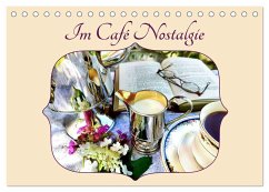 Im Café Nostalgie (Tischkalender 2025 DIN A5 quer), CALVENDO Monatskalender